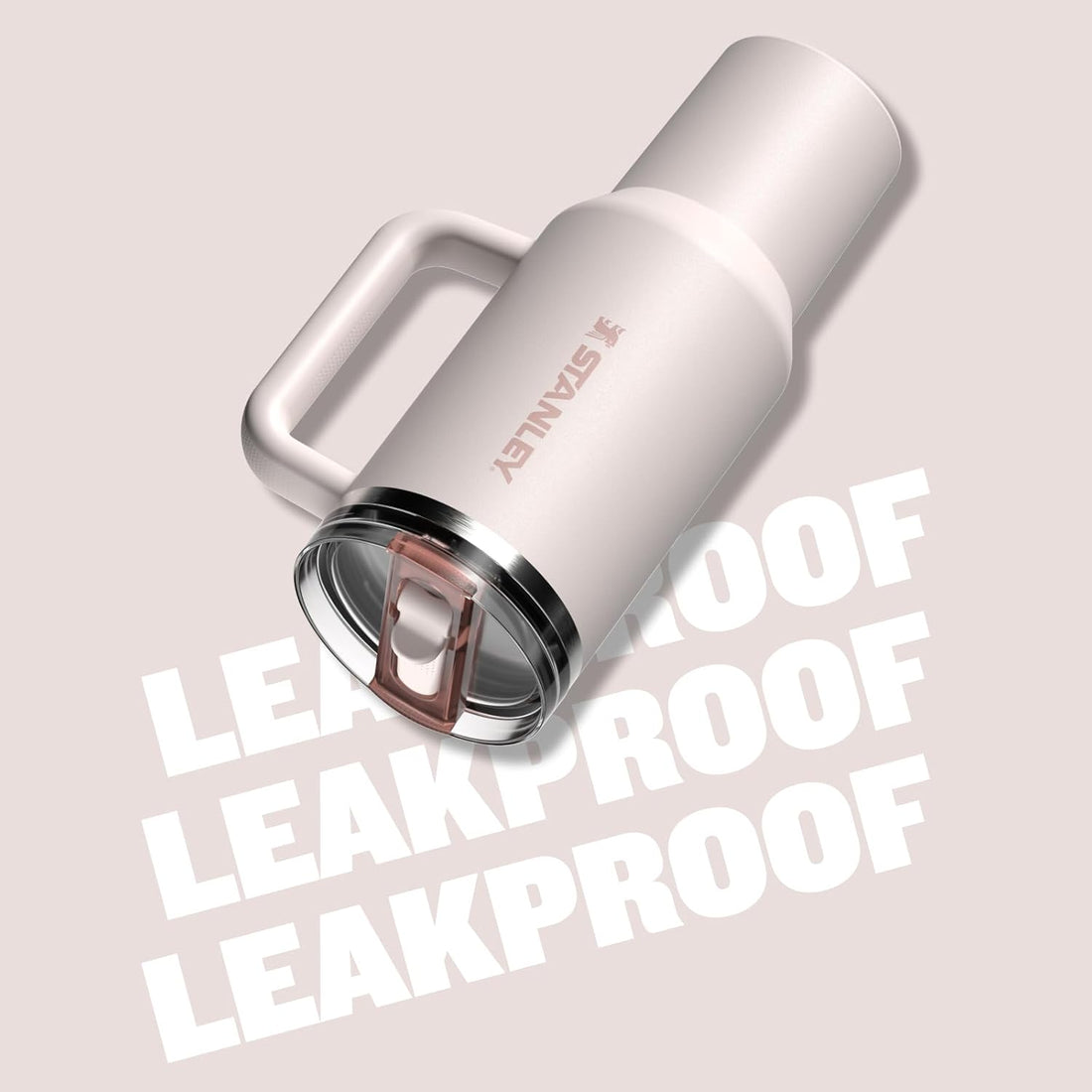 STANLEY Quencher ProTour Flip Straw Tumbler – Leakproof Lid, Built-In Straw & Handle | Cupholder Friendly | Insulated Stainless Steel | BPA-Free